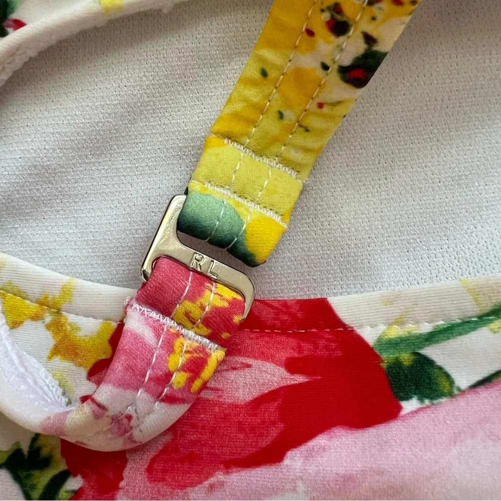RALPH LAUREN Baby Floral Halter & Bikini Set, 9mo